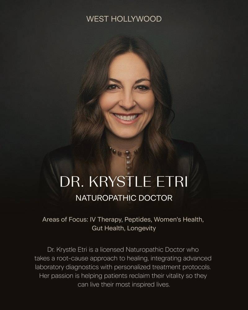 Dr. Krystle Etri, Naturopathic Doctor, Remedy Place West Hollywood