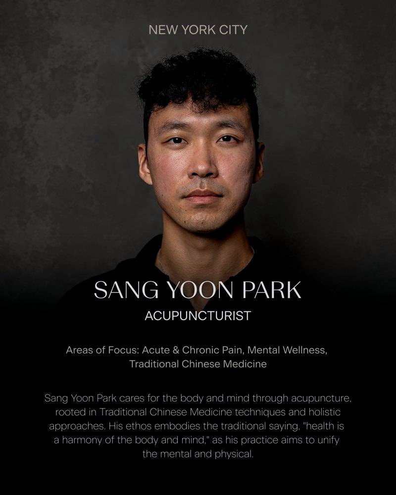 Sang Yoon Park, Acupuncturist, Remedy Place New York City