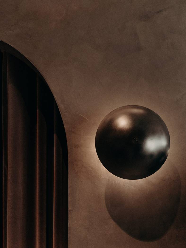 A masculine shell, feminine touches.